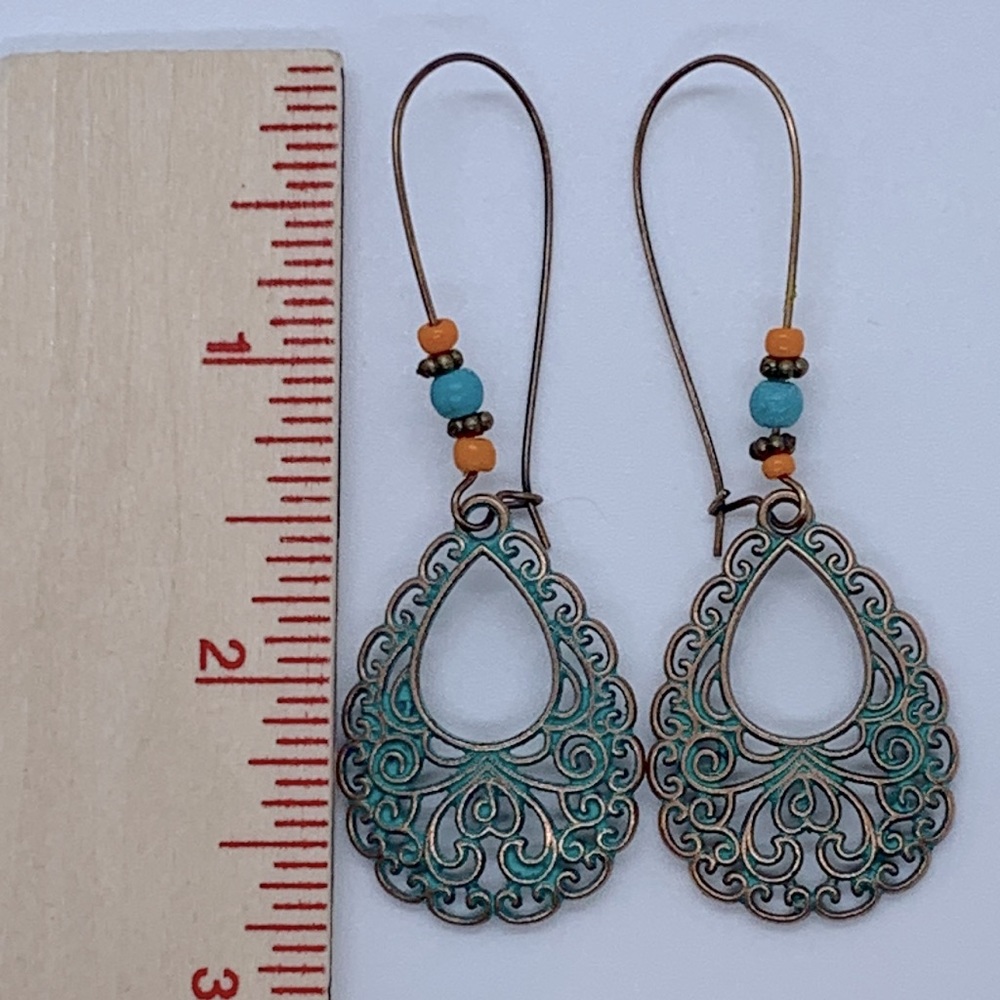 🖤Pick Any 3 for $12🖤Vintage Turquoise Earrings - Picture 2 of 2